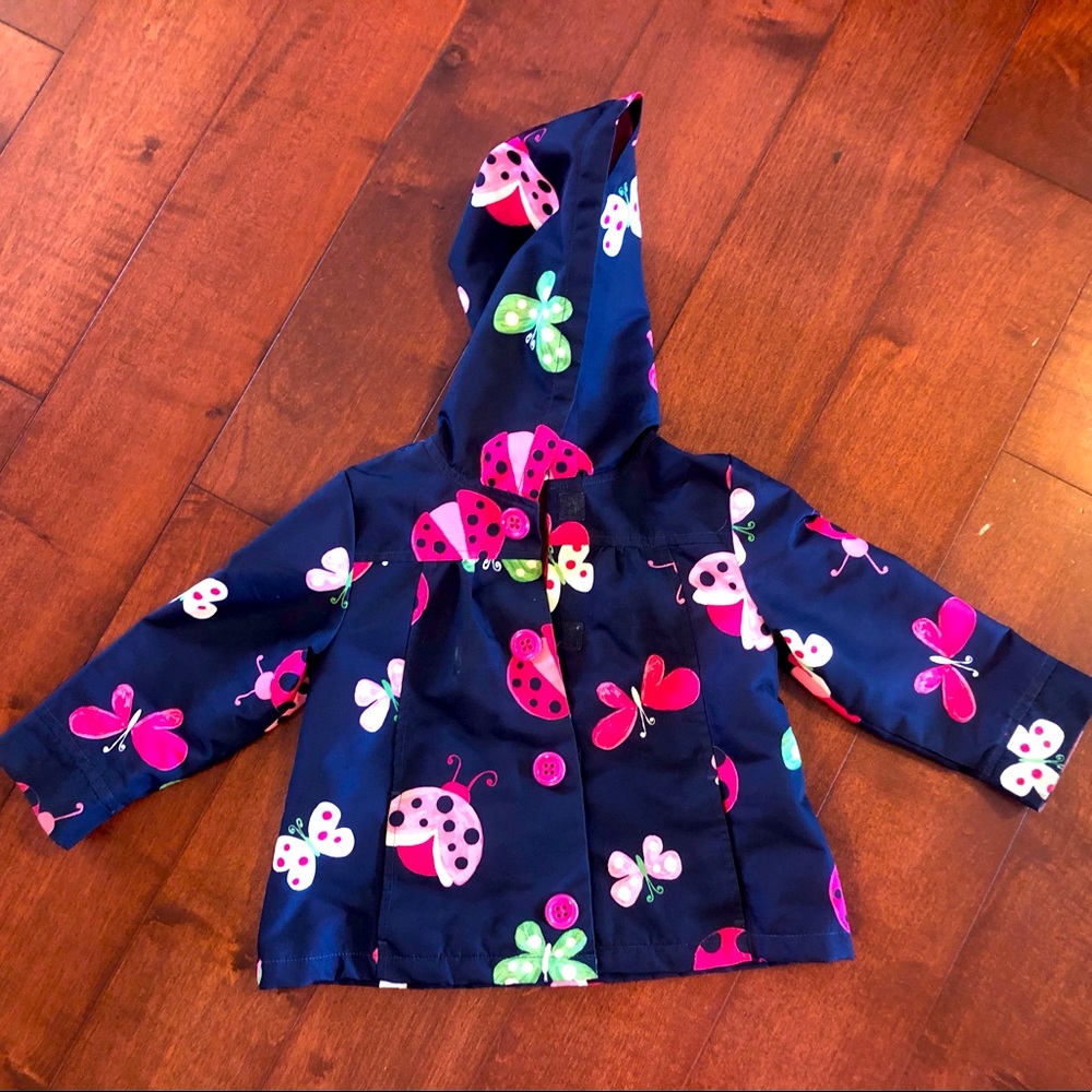 Gymboree toddler raincoat ladybug size 2t/3T